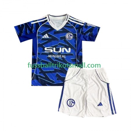 Fußballtrikots FC Schalke 04 Kinder 2025-2026 Kurzarm Heimtrikotsatz kaufen